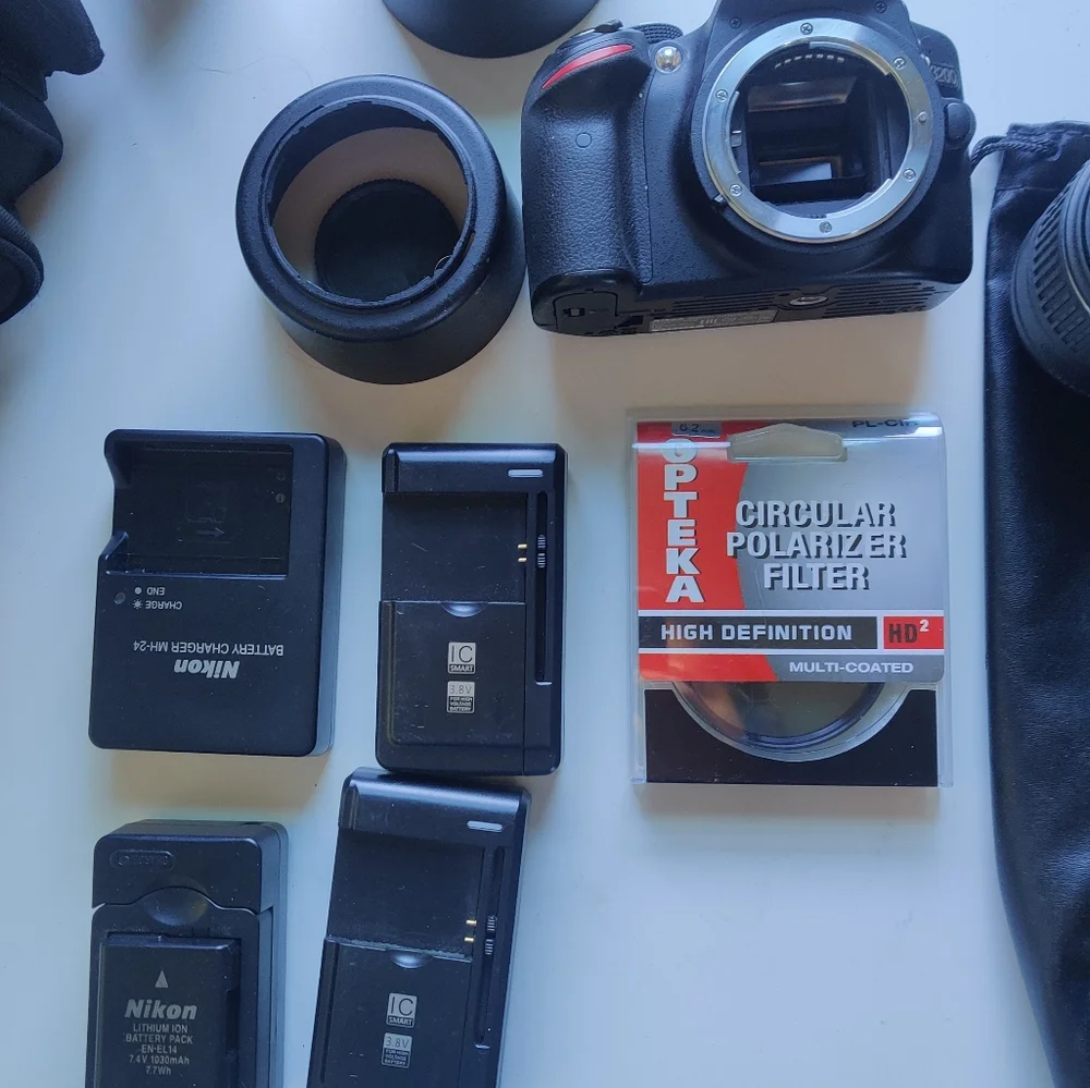 Nikon d3200 carrying